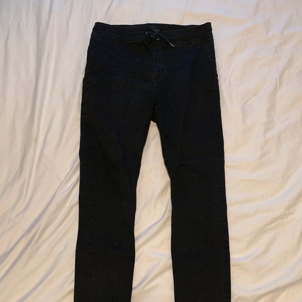 I Love Ugly Black Denim Jeans Slim